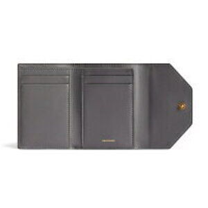 Balenciaga ENVELOPE Compact Wallet Card Holder Black Wallet